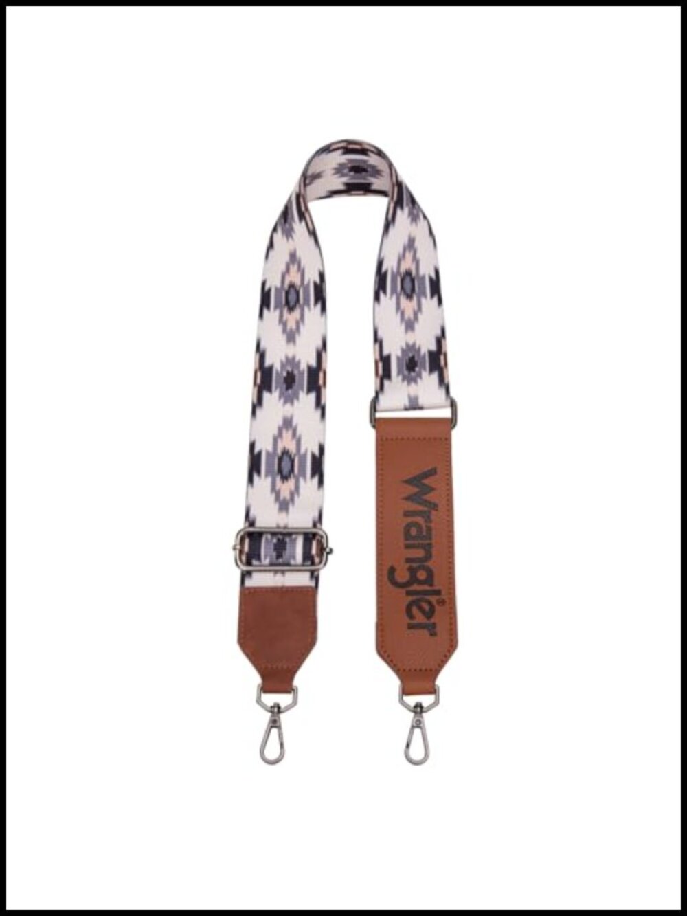 Aztec Western Crossbody Purse Strap Replacement Adjustable Wide Guitar Style